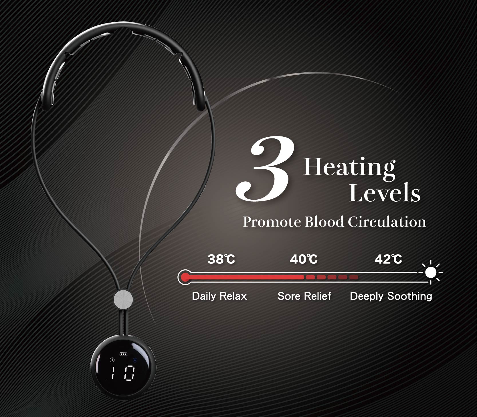 Vonmie EMS + warming function, deeply relieve muscle